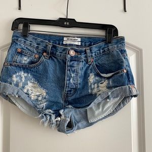 One Teaspoon “Bandit” Jean Shorts
